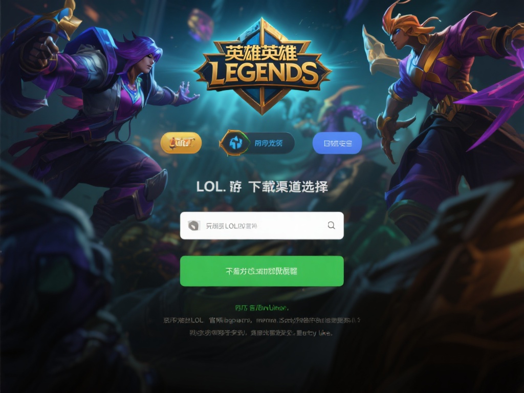 为何在LOL官方网站下载游戏更为安全 在众多网络游戏中,《英雄联盟》(LOL)