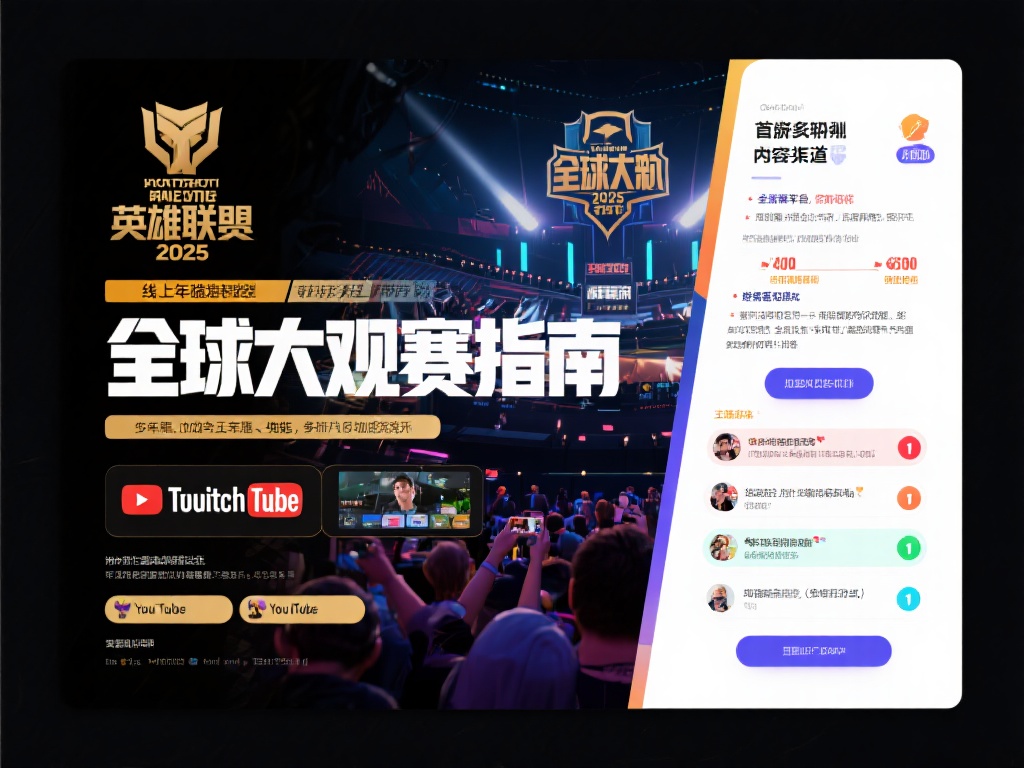 今年的英雄联盟2025年全球总决赛观赛指